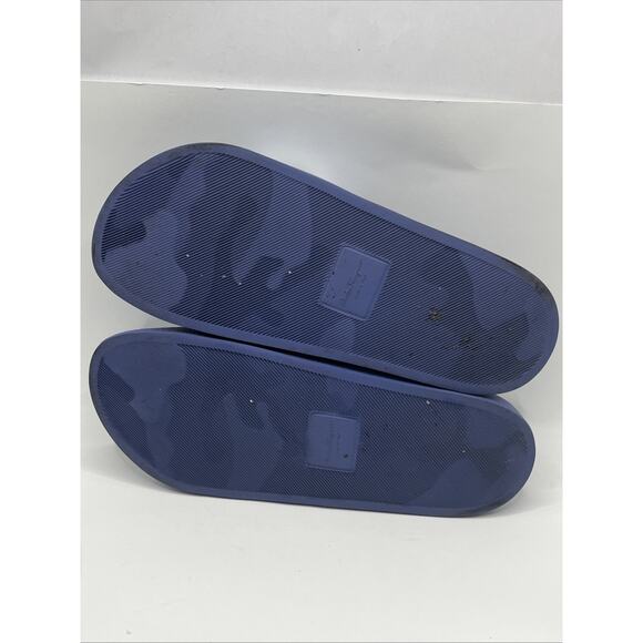 Salvatore Ferragamo Groove II Gancini Sports Pool Slides Purple Women Sz 7.5 US - Picture 15 of 16